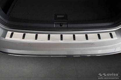 protector de parachoques trasero VW GOLF Variant plata
