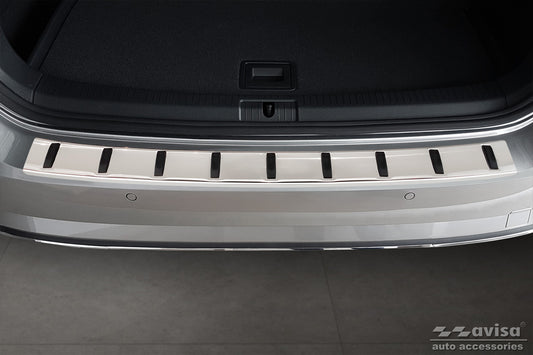 protector de parachoques trasero VW GOLF Variant plata