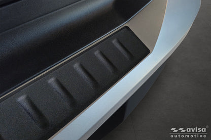 protector de parachoques trasero PEUGEOT 5008 negro mate