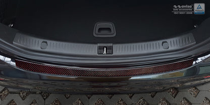 protector de parachoques trasero MERCEDES CLASE E W213 rojo / negro