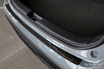 protector de parachoques trasero NISSAN Qashqai mld-hybrd negro