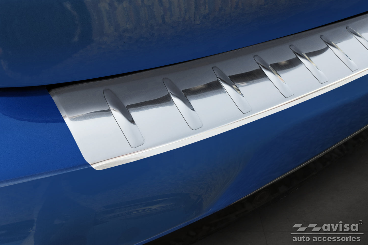 protector de parachoques trasero BMW 2 ACTE TOURER plata