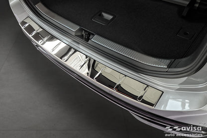 protector de parachoques trasero VW PASSAT B9 VARIANT plata espejo