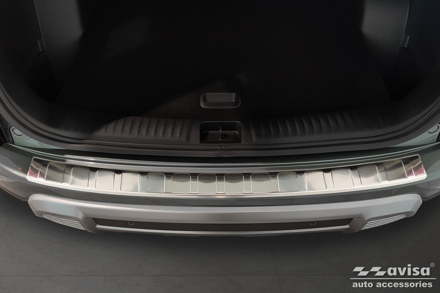 protector de parachoques trasero SSANGYONG TORRES plata
