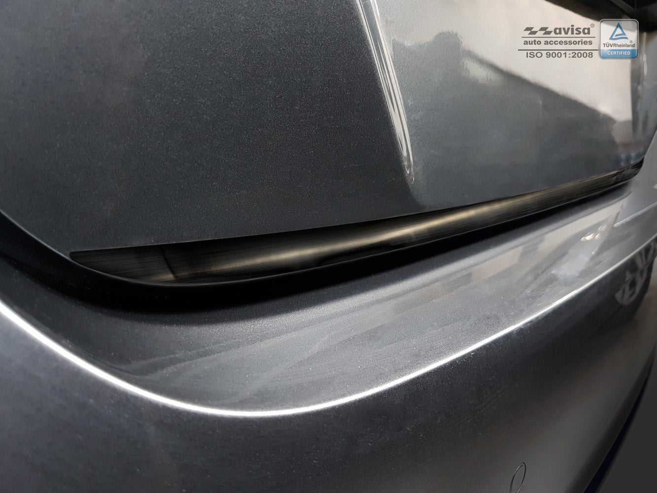 Correa decorativa para el portón trasero NISSAN LEAF negro