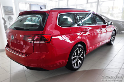 protector de parachoques trasero VW PASSAT B8 variant plata