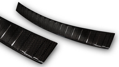 protector de parachoques trasero OPEL ASTRA K negro