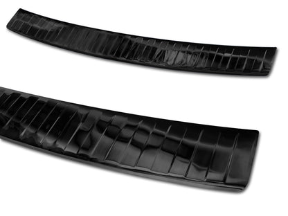protector de parachoques trasero SKODA FABIA hatchback negro 2018-21