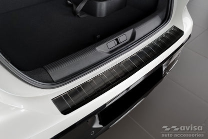 protector de parachoques trasero PEUGEOT 308 negro
