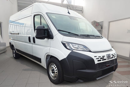 protector de parachoques trasero FIAT DUCATO plata satinado