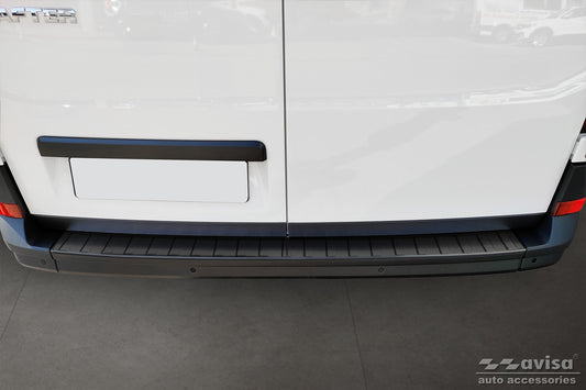 protector de parachoques trasero VW CRAFTER negro acero