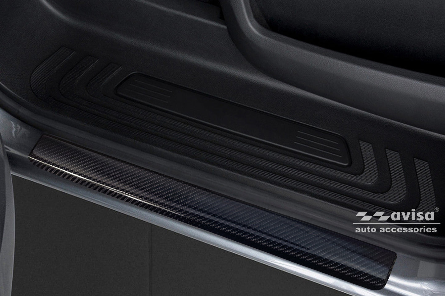 Protector umbral de puertas MERCEDES CLASE V W447 negro