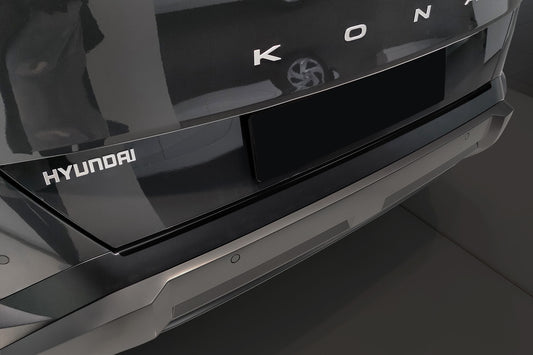 protector de parachoques trasero HYUNDAI KONA negro
