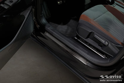 Protector umbral de puertas en relieve VW ID.4 suv negro