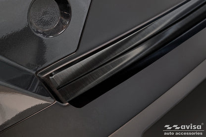 protector de parachoques trasero HYUNDAI KONA negro