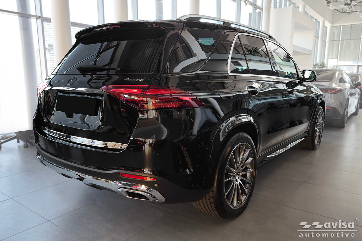 cubierta decorativa del portón trasero del MERCEDES GLE W167 plata espejo