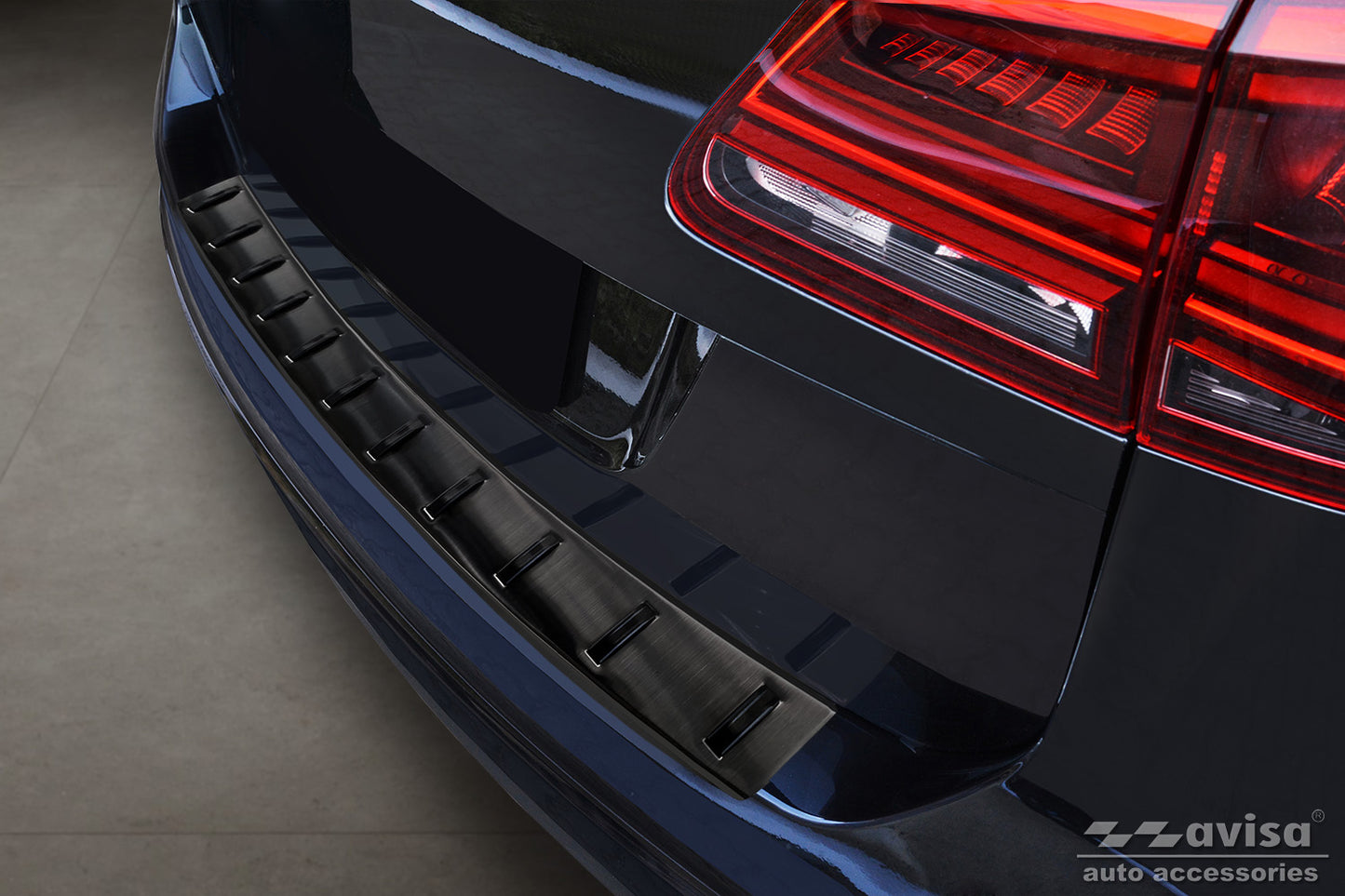 protector de parachoques trasero NEW SEAT ALHAMBRA negro