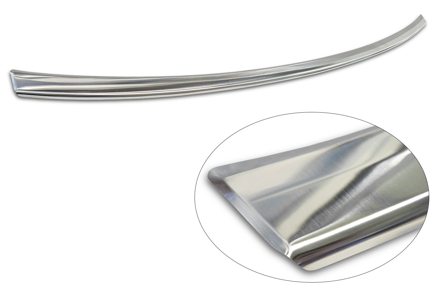 protector de parachoques trasero MAZDA CX-80 plata satinado