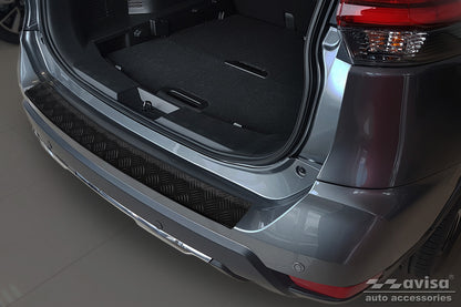 protector de parachoques trasero NISSAN X-TRAIL (T32) negro 2017-21