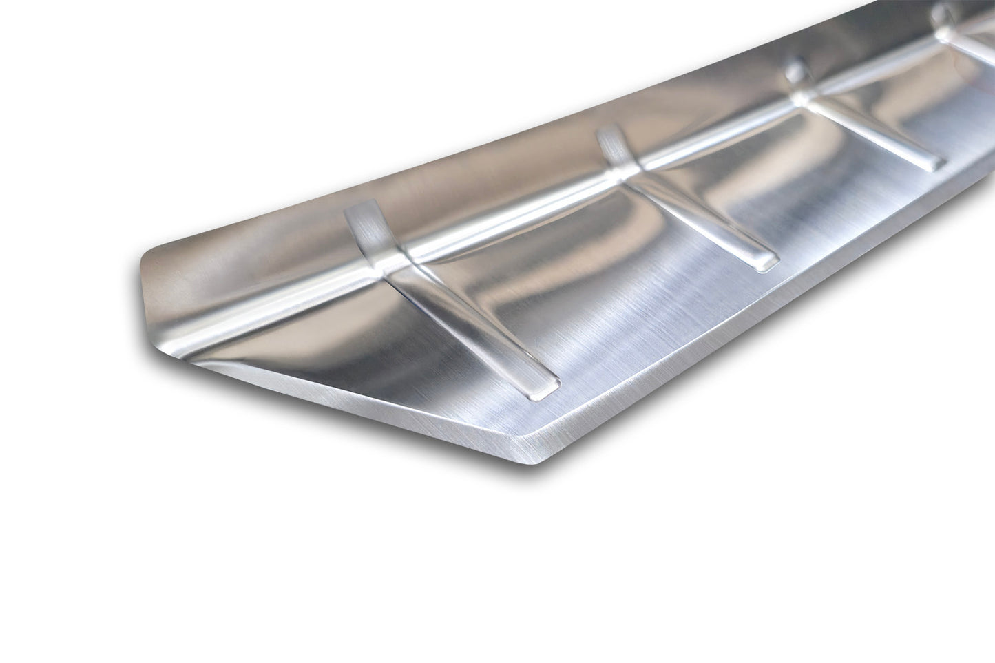 protector de parachoques trasero KIA EV3 GT plata satinado