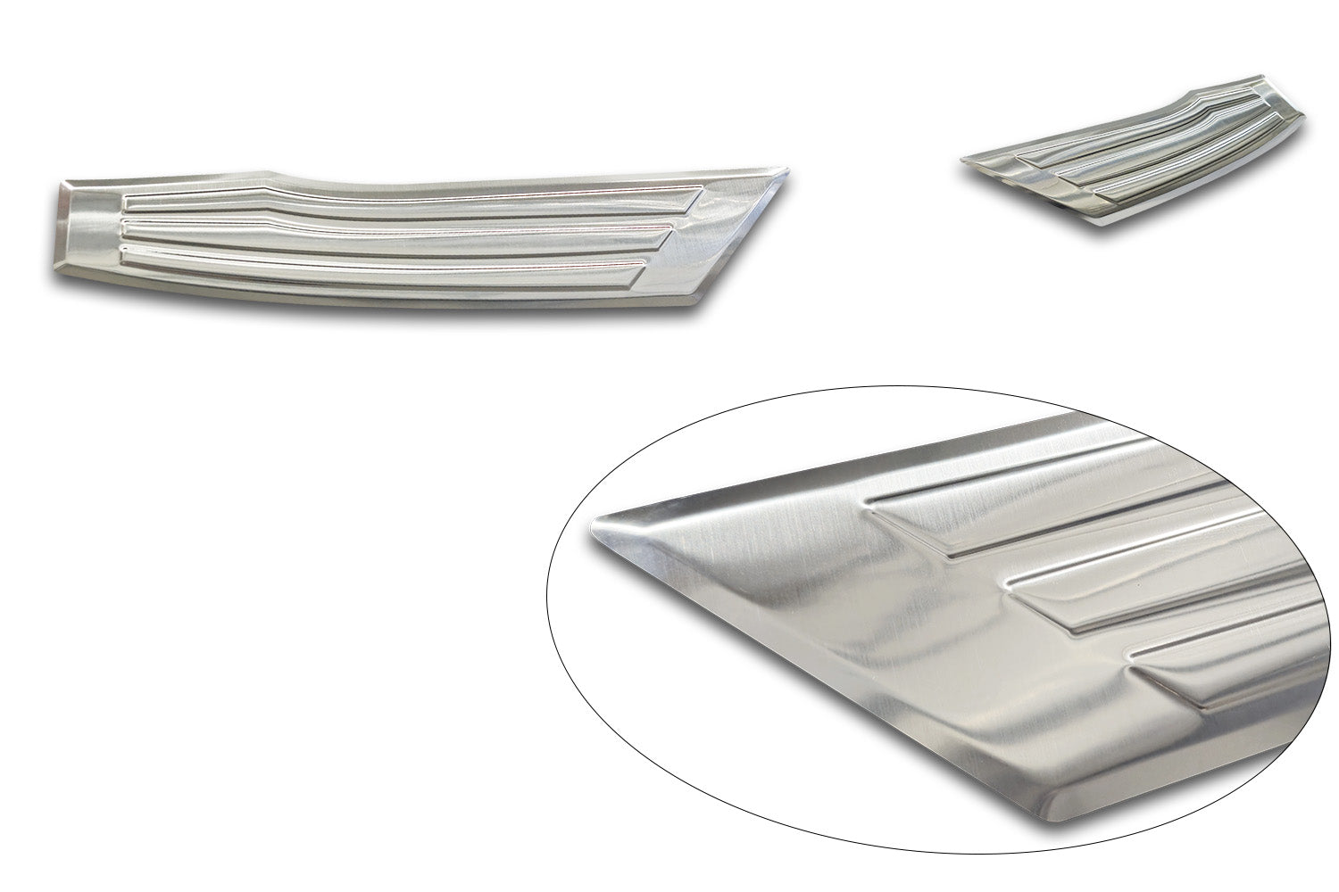 protector de parachoques trasero FORD EXPLORER E plata