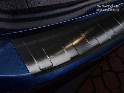 protector de parachoques trasero FORD FOCUS turnier negro