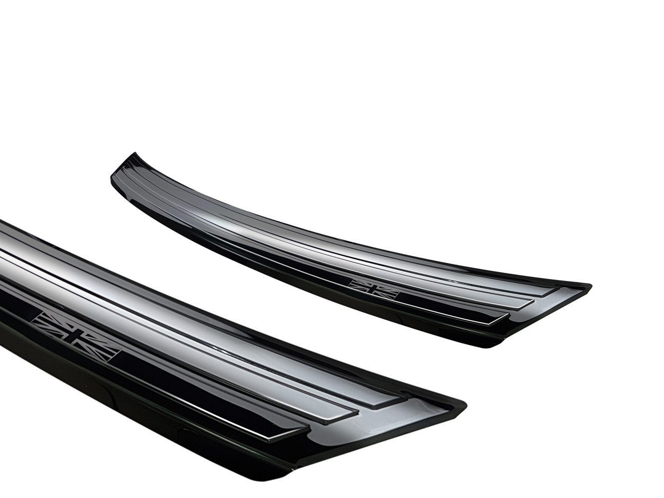 protector de parachoques trasero MINI COUNTRYMAN F60 crossover negro espejo