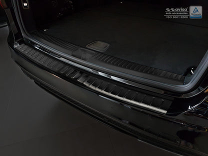 protector de parachoques trasero MERCEDES CLASE C W205 negro