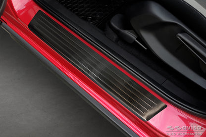 Protector umbral de puertas HONDA JAZZ CROSSTAR negro