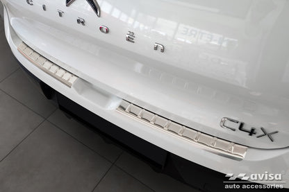 protector de parachoques trasero 2 piezas CITROEN C4X plata