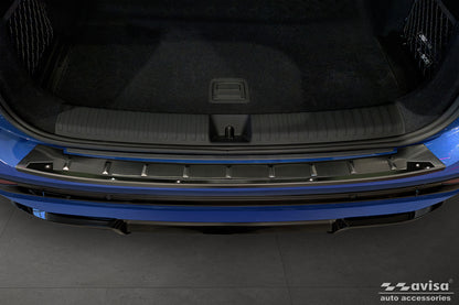 protector de parachoques trasero AUDI Q6 e-tron negro / negro espejo
