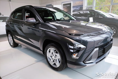 protector de parachoques trasero HYUNDAI KONA negro