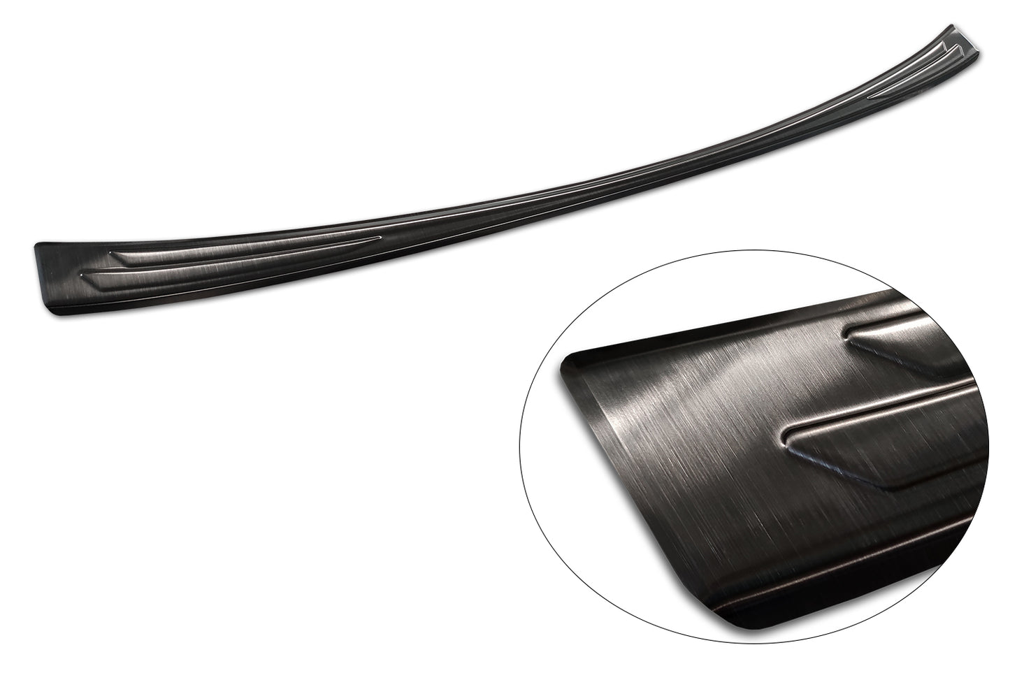 protector de parachoques trasero LEXUS NX (AZ20) negro