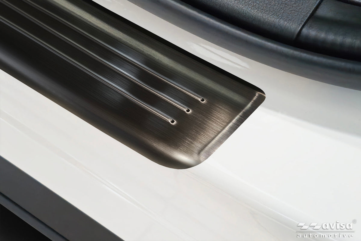 Protector umbral de puertas en relieve MAZDA CX-80 negro