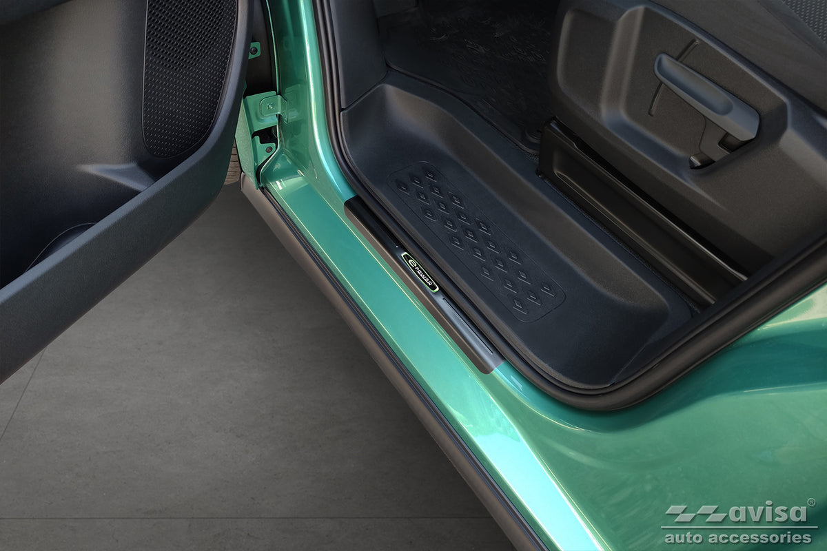 Protector umbral de puertas blue ''E- POWER'' VW ID BUZZ negro