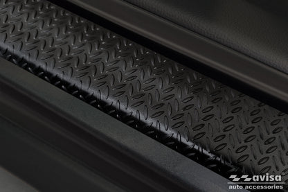 Protector umbral de puertas TOYOTA AYGO X negro