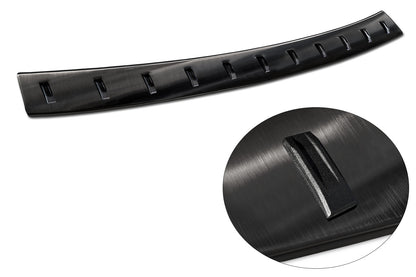 protector de parachoques trasero NEW OPEL VIVARO negro