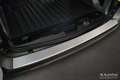 protector de parachoques trasero FORD TOURNEO COURER plata satinado 2023+