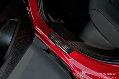 Protector umbral de puertas en relieve LIMITED EDITION CUPRA BORN hatchback negro /insertos en cobre