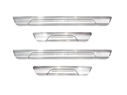Protector umbral de puertas "Special Edition" VW TOUAREG plata satinado