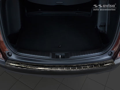 protector de parachoques trasero HONDA CR-V negro