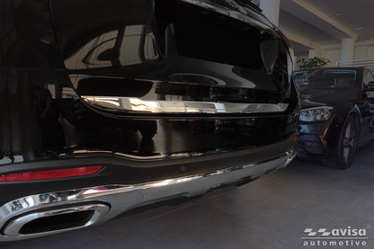 cubierta decorativa del portón trasero del MERCEDES GLE W167 plata espejo