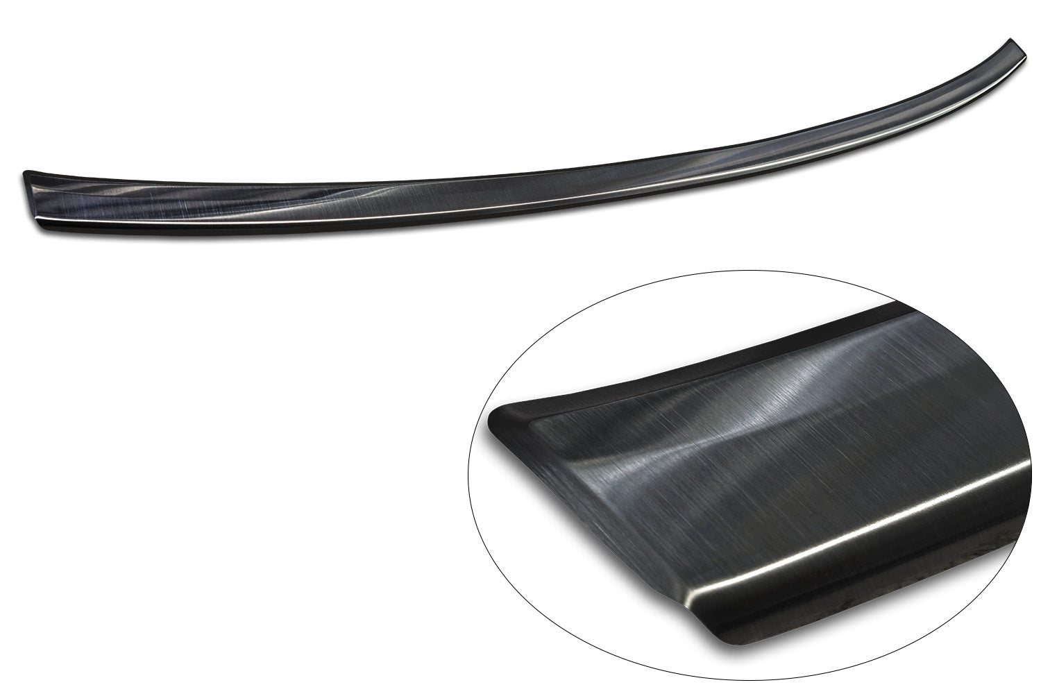 protector de parachoques trasero MAZDA CX-80 negro