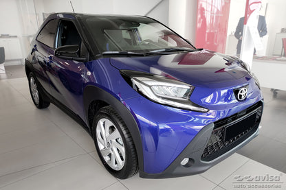 protector de parachoques trasero TOYOTA AYGO X negro