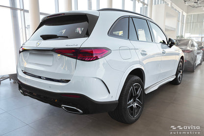 cubierta decorativa del portón trasero del MERCEDES GLC (X254) negro espejo