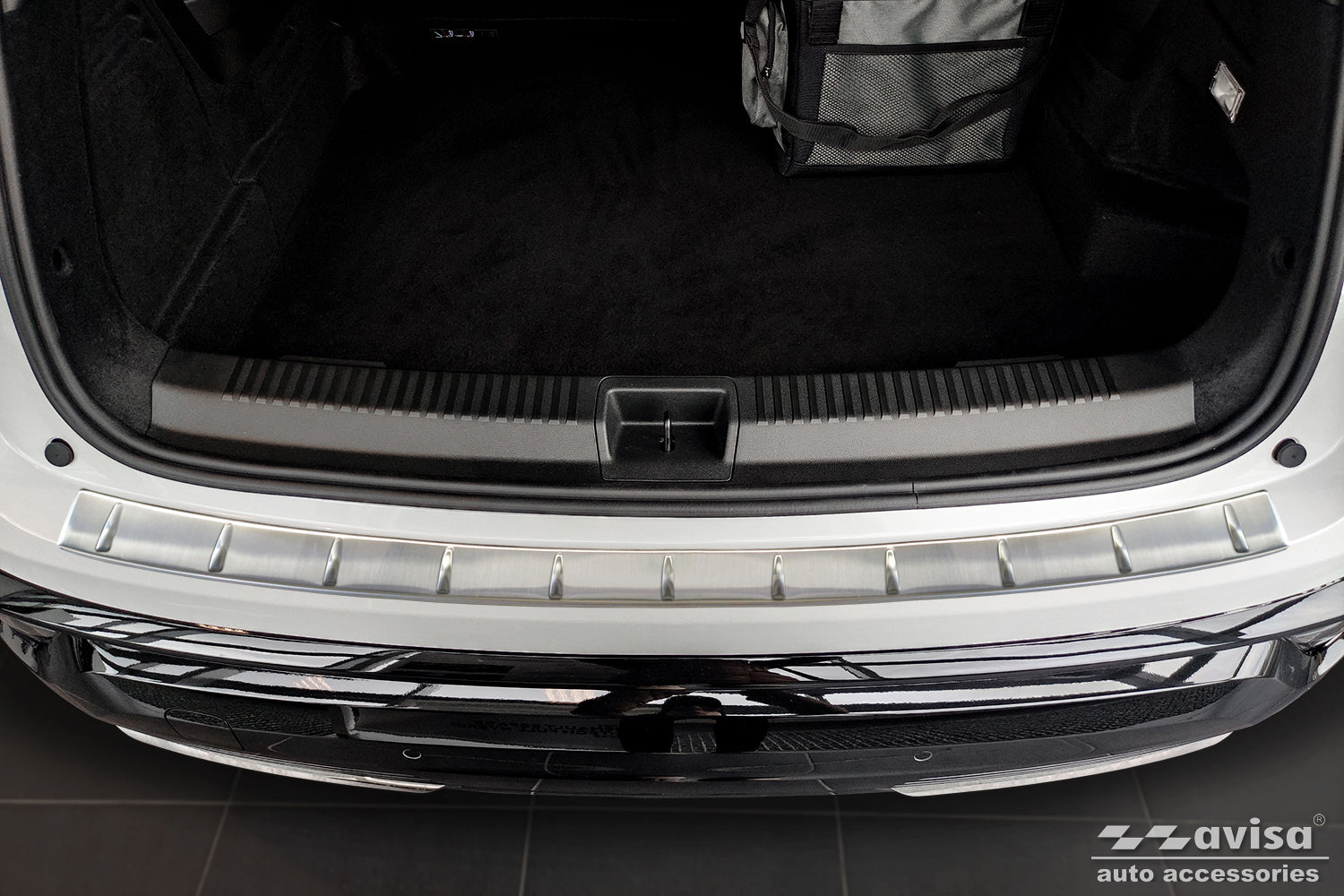 protector de parachoques trasero RENAULT ESPACE E-TECH plata satinado