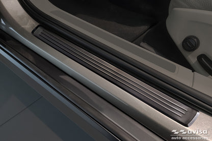 Protector umbral de puertas en relieve VOLVO V90 combi negro