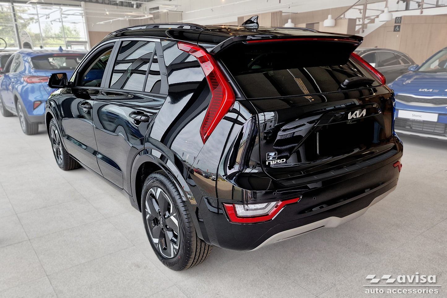 protector de parachoques trasero KIA NIRO HYBRID 2022+