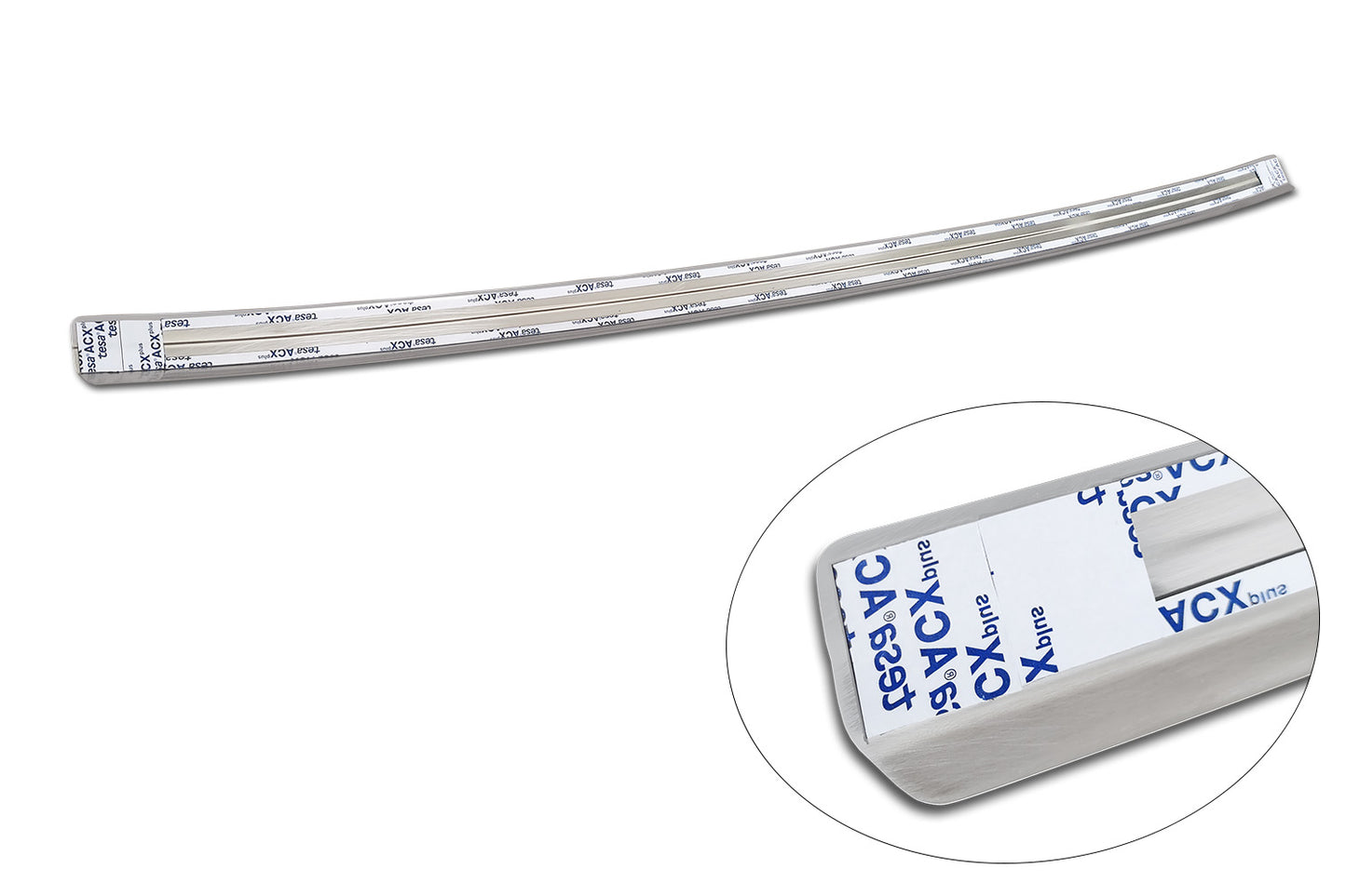 protector de parachoques trasero HYUNDAI KONA plata
