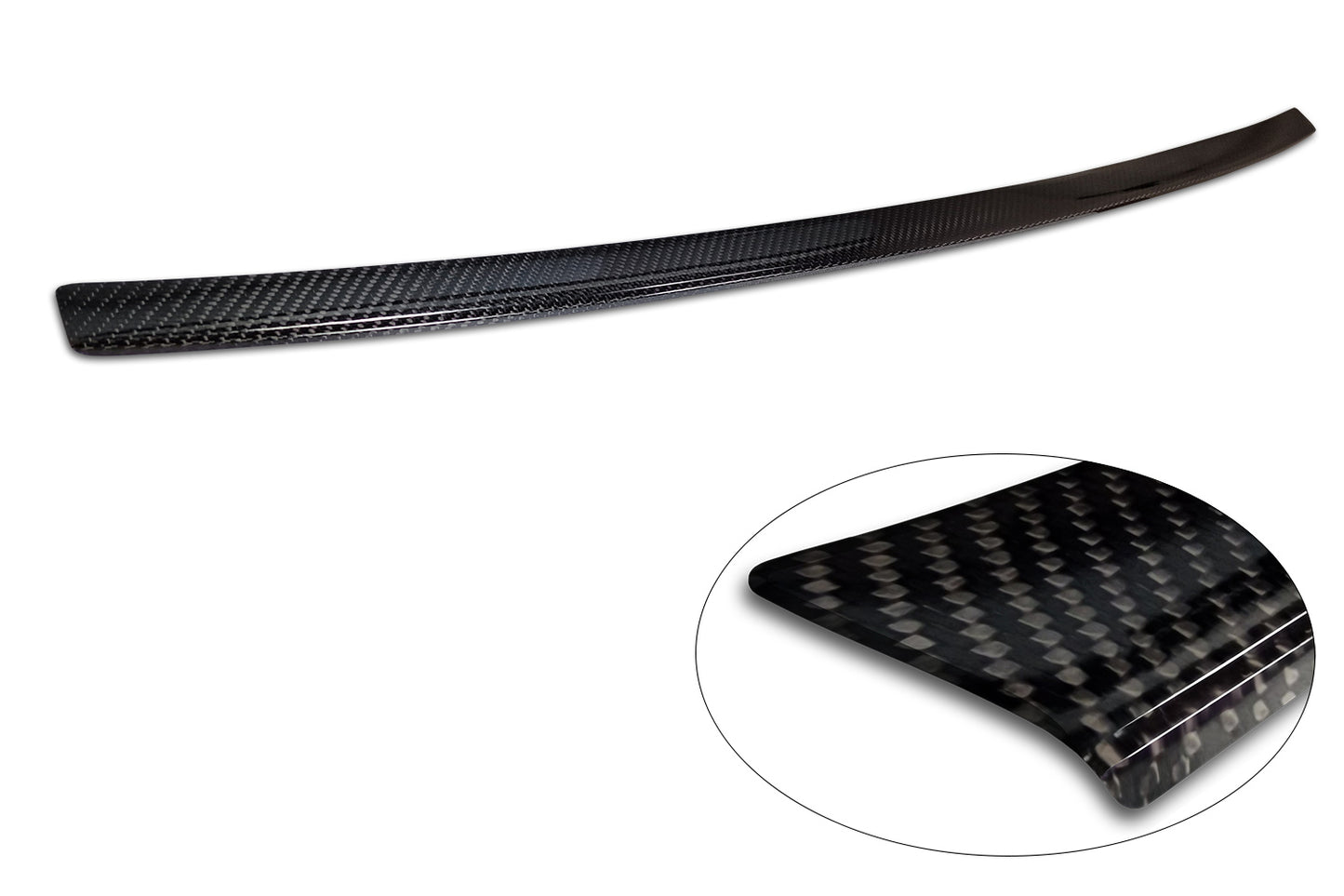 protector de parachoques trasero MG 4 hatchback negro